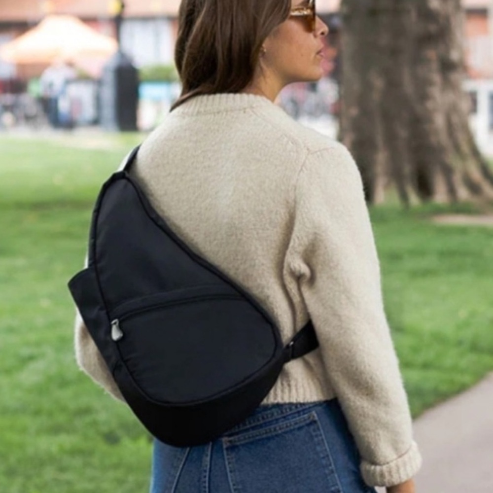 Ameribag LEATHER Crossbody Sling Bag-
Healthy Back Travel Bag